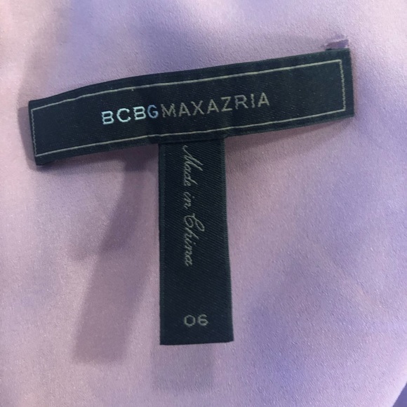 BCBGMAXAZARIA lilac dress - Picture 4 of 4